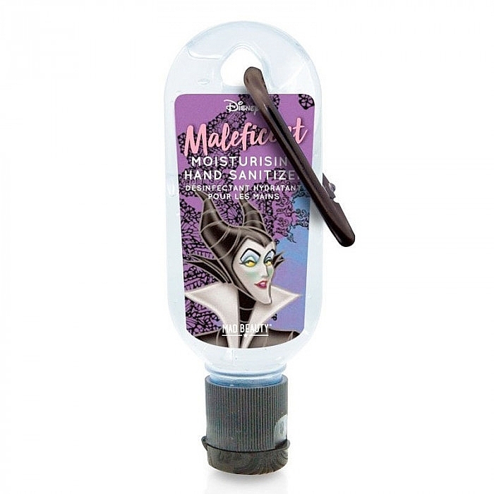 Maleficent Hand Sanitizer - Mad Beauty Disney Friends Clip & Clean Gel Sanitizer — photo N1