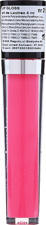 Lip Gloss - Art De Lautrec Lip Gloss Long Last Glosswear — photo N2