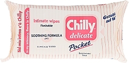 Fragrances, Perfumes, Cosmetics Intimate Wash Wipes "Delicate" - Chilly Gel Delicate Intimate Wipes