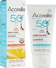 Kids Sun Cream - Acorelle Baby Sunscreen Very High Protection SPF50 — photo N3