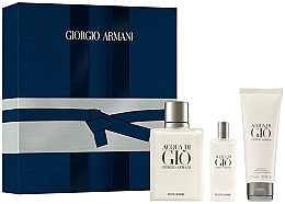 Fragrances, Perfumes, Cosmetics Giorgio Armani Acqua Di Gio Pour Homme - Set (edt/100 ml + edt/15 ml + sh/gel/75 ml)