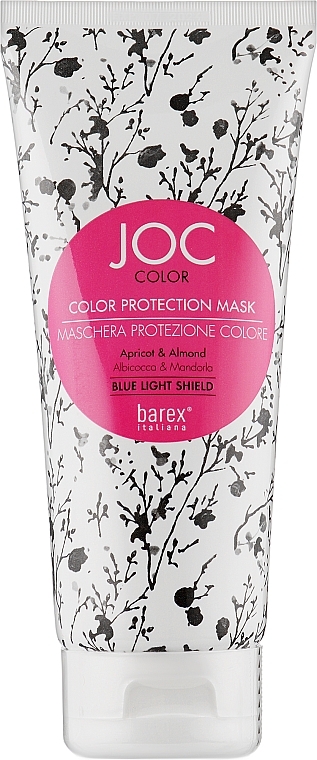 Color Protection Hair Mask with Apricot & Almond - Barex Joc Color Protection Mask Blue Light Shield — photo N1