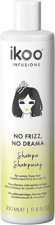 No Frizz, No Drama Shampoo - Ikoo Infusions No Frizz, No Drama Shampoo — photo N14