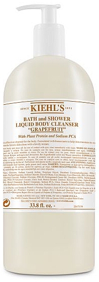 Cleansing Shower Gel - Kiehl's Liquid Body Cleanser Grapefruit — photo N1