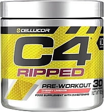 Fragrances, Perfumes, Cosmetics Cherry Lime Pre-Workout Fat Burner - Cellucor C4 Ripped Cherry Limeade