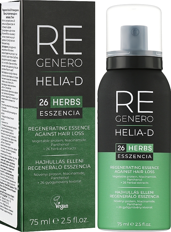 Repairing Anti Hair Loss Essence - Helia-D Regenero Regenerating Essence Against Hair Loss — photo N2