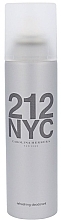 Fragrances, Perfumes, Cosmetics Carolina Herrera 212 NYC - Deodorant