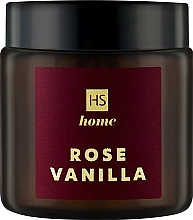 Fragrances, Perfumes, Cosmetics Natural Soy Candle with Rose & Vanilla Scent - HiSkin Home