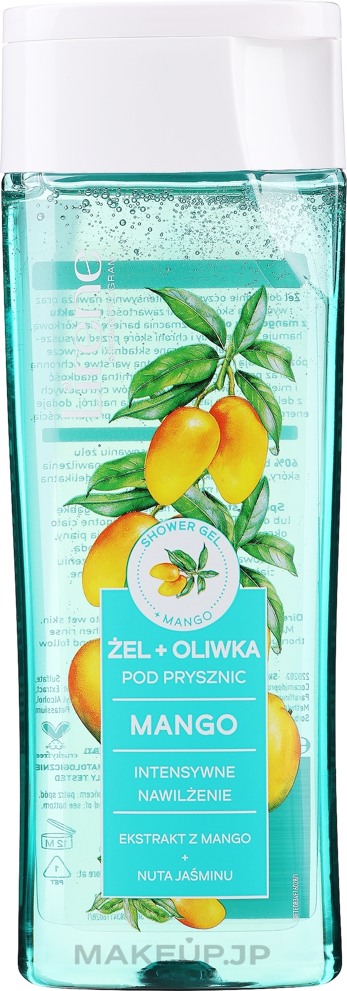 Shower Gel with Mango Wax - Lirene Oil Shower Gel With Mango — photo 250 ml