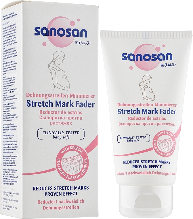 Lifting Anti-Stretch Marks Serum - Sanosan Mama Stretch Mark Fader — photo N2