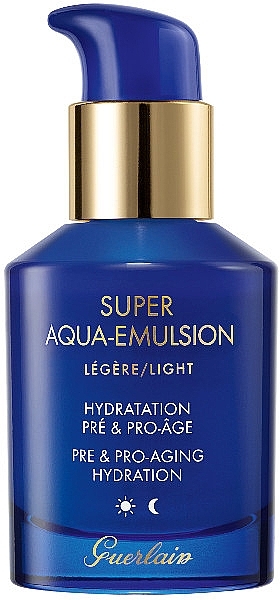 Light Moisturizing Emulsion for Mature Skin and Anti-Aging - Guerlain Super Aqua Light Emulsion — photo N1