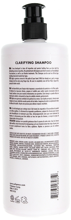 Deep Cleansing Shampoo - Organic Keragen Clarifying Shampoo — photo N2