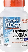 Fragrances, Perfumes, Cosmetics Hyaluronic Acid with Chondroitin Sulfate & Collagen - Doctor's Best Hyaluronic Acid with Chondroitin Sulfate