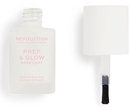 Nail Polish Base - Makeup Revolution Prep&Glow Base Coat — photo N3