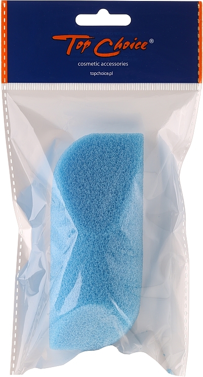 Double-Sided Pumice Stone, 71003, blue - Top Choice — photo N1