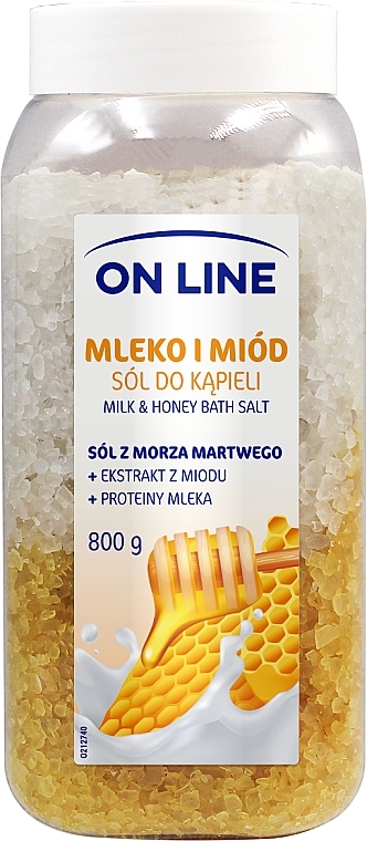 Milk & Honey Bath Salt - On Line Milk & Honey Bath Salt — photo N1