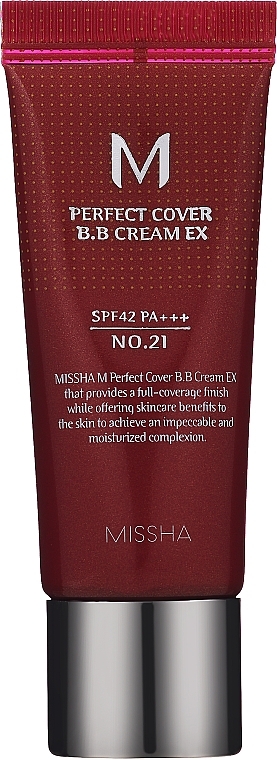 BB Cream - Missha M Perfect Cover BB Cream EX SPF42/PA+++ — photo N1