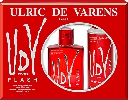 Ulric de Varens UDV Flash - Set (edt/100ml + deo/200ml) — photo N1