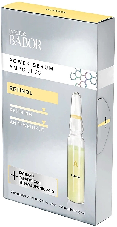 Retinol Ampoules - Doctor Babor Power Serum Ampoules Retinol — photo N1