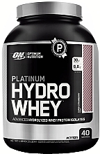 Fragrances, Perfumes, Cosmetics Strawberry Hydrolyzed Protein - Optimum Nutrition Platinum Hydrowhey Super Strawberry