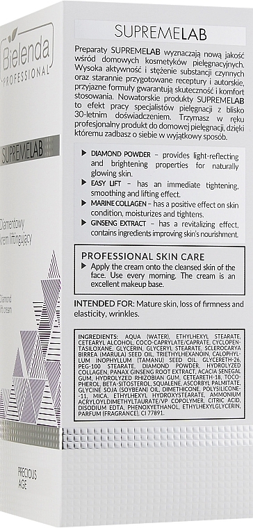 Diamond Lift Cream - Bielenda Professional SupremeLab Diamond Lift Cream — photo N3