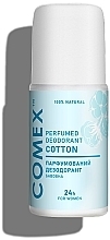 Fragrances, Perfumes, Cosmetics Cotton Natural Deodorant - Comex 24H