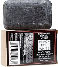 Natural Black Soap - Biomika Black for White — photo N1