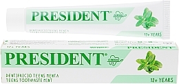 Fragrances, Perfumes, Cosmetics Mint Toothpaste - PresiDENT Clinical Teens