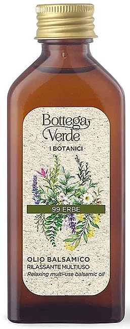 Relaxing Multi-Use Oil 99 Herbs - Bottega Verde I Botanici 99 Herbs Relaxing Multi-Use Balsamic Oil — photo N1