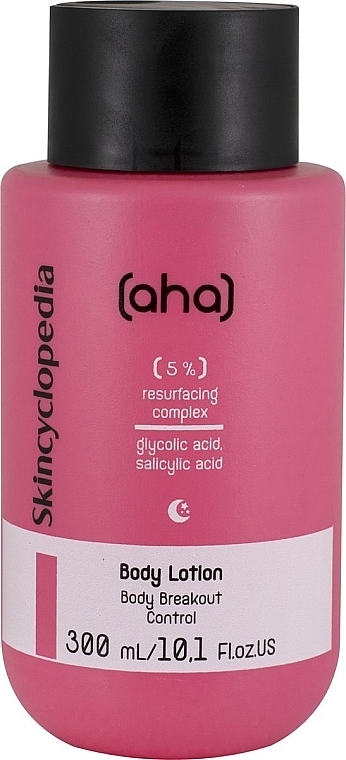 Regenerating Body Lotion - Skincyclopedia AHA 5% Resurfacing Body Lotion Breakout Control — photo N1