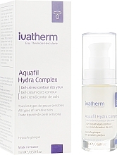 Fragrances, Perfumes, Cosmetics Eye Cream Gel - Ivatherm Aquafil Hydra Complex Gel-Cream