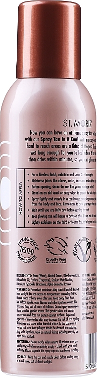 Self-tanning Spray - St. Moriz Advanced Gradual Spray Tan In A Can Medium — photo N2