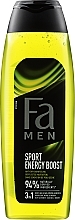 Fragrances, Perfumes, Cosmetics Shower Gel with Guarana & Ginseng Scent - Fa Men Sport Energy Boost