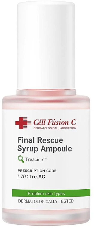 Anti-Imperfection Serum - Cell Fusion C Final Rescue Syrup Ampoule — photo N2