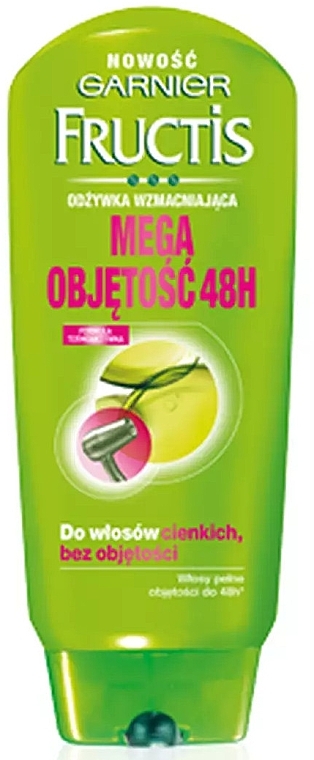 Mega Volume 48 h Hair Conditioner - Garnier Fructis Mega Volume 48H — photo N1