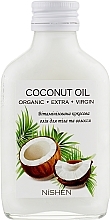 Fragrances, Perfumes, Cosmetics Cold-Pressed Unrefined Vitamin Coconut Oil - Nishen Coconut Oil