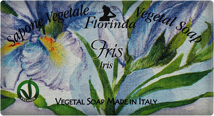 Natural Soap "Iris" - Florinda Sapone Vegetal Soap Iris — photo N1