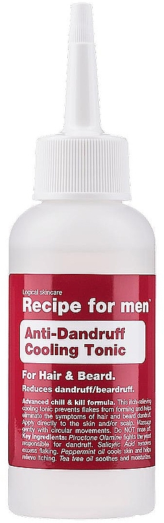 Anti-Dandruff Tonic - Recipe For Men Anti-Dandruff Cooling Tonic — photo N1