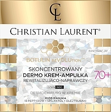 Fragrances, Perfumes, Cosmetics Concentrated Revitalizing & Rejuvenating Cream-Ampoule 70+ - Christian Laurent Botulin Revolution Concentrated Revitalising And Repair Dermo Cream-Ampoule