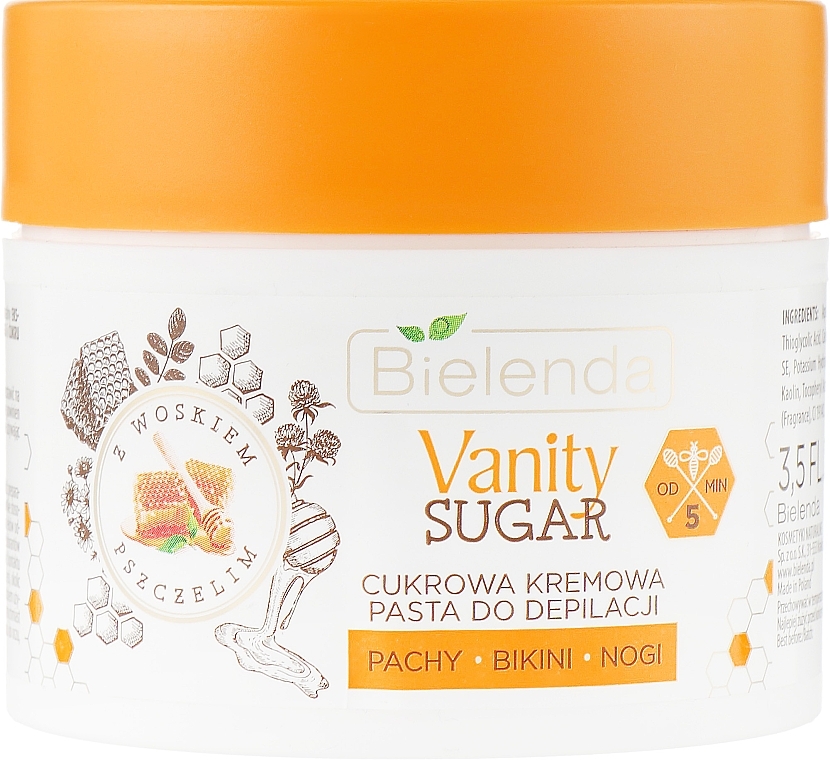 Depilatory Beeswax Sugar Cream Paste - Bielinda Vanity Sugar Paste — photo N1