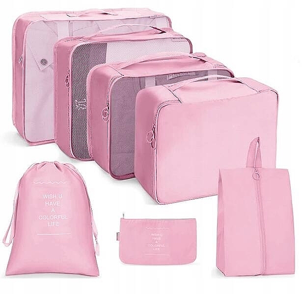 7in1 Cosmetic Organizer, pink - Ecarla KS41WZ5 — photo N1