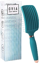 Fragrances, Perfumes, Cosmetics Ovia Green Hair Brush - Sister Young Hair Brush