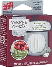 Fragrances, Perfumes, Cosmetics Car Air Freshener (refill) - Yankee Candle Charming Scents Black Cherry Refill