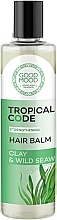 Algae Extract & Clay Conditioner - Good Mood Tropical Code Strengthening Hair Balm Clay & Wild Seaw — photo N1