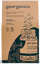 Fragrances, Perfumes, Cosmetics Mouthwash Tablets "English Peppermint" - Georganics Mouthwash Tablets Refill Pack English Peppermint (refill)