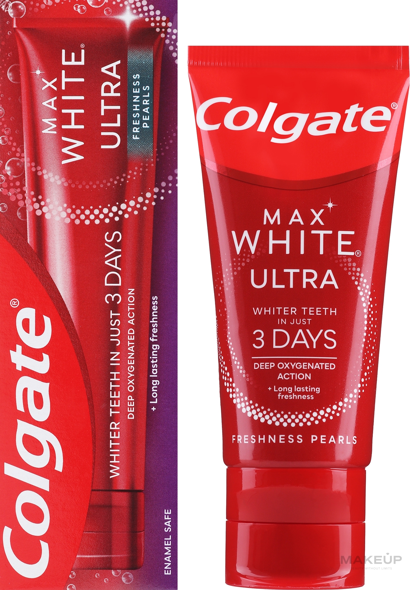 Toothpaste - Colgate Max White Ultra Fresh Pearls — photo 50 ml