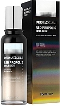 Fragrances, Perfumes, Cosmetics Firming Propolis Emulsion - FarmStay Derma Cube Red Propolis Emulsion