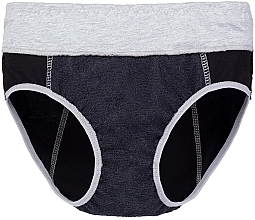 Women's Menstrual Panties "Sport +", black - BNB — photo N5