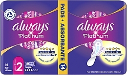 Sanitary Pads, 14pcs - Always Platinum Super Duo — photo N2