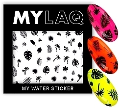 Nail Stickers 'Summer Plants' - MylaQ My Summer Plants Water Sticker — photo N1